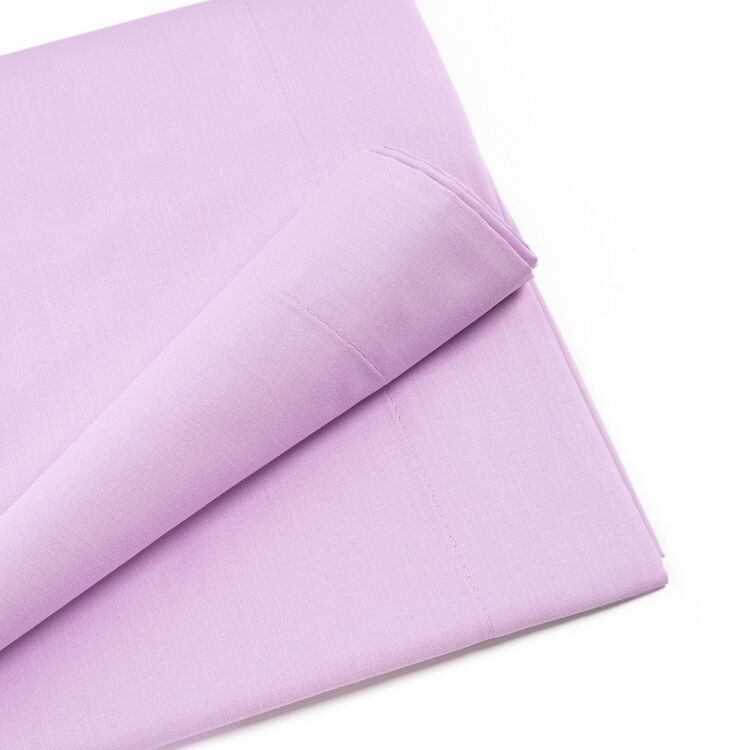 drap polyester coton violet