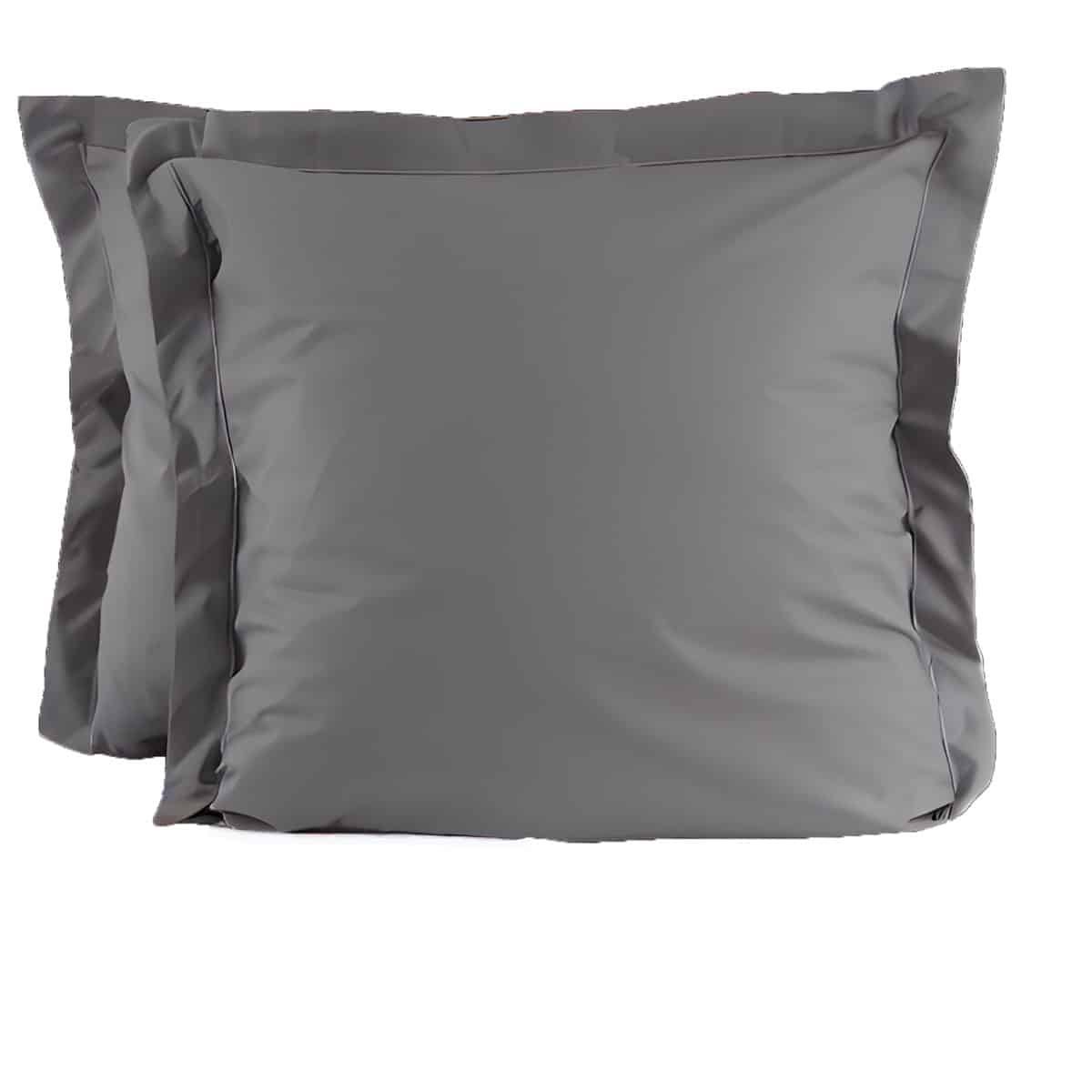 Lot De 2 Oreillers En Percale De Coton 50x70 Cm - Moelleux, Anti-acariens, Fabriqué En France