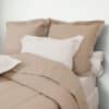 Drap plat en coton percale 200 fils DESIREE – Image 2