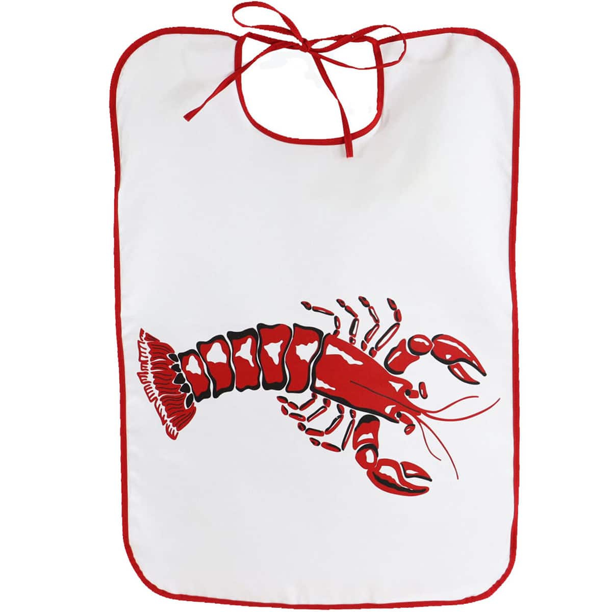 Lot de 2 bavoirs coton adultes HOMARD – Image 2