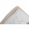 drap housse coton jersey blanc