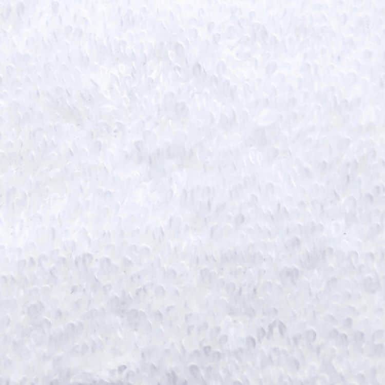 tissu bouclette éponge au mètre blanc