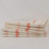 lot de torchons lin coton blanc