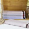 Lot de 6 mouchoirs 100% coton-ROMAIN