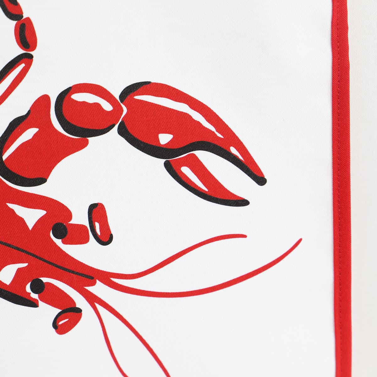 Lot de 2 bavoirs coton adultes HOMARD – Image 4