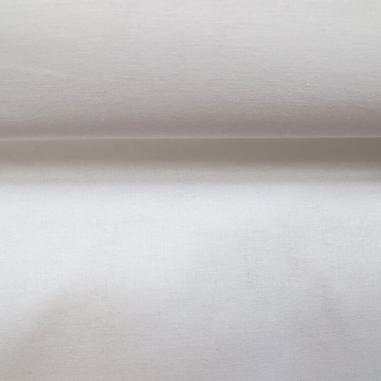 tissu au mètre blanc