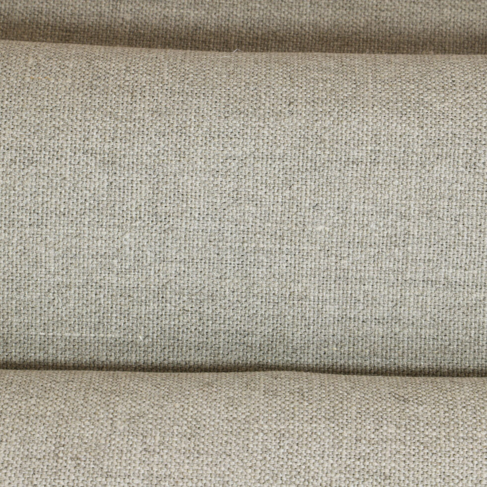 Tissu Type Lin Imprimé Floral - Hauteur 3.15m, Vendu Au Mètre, Italie