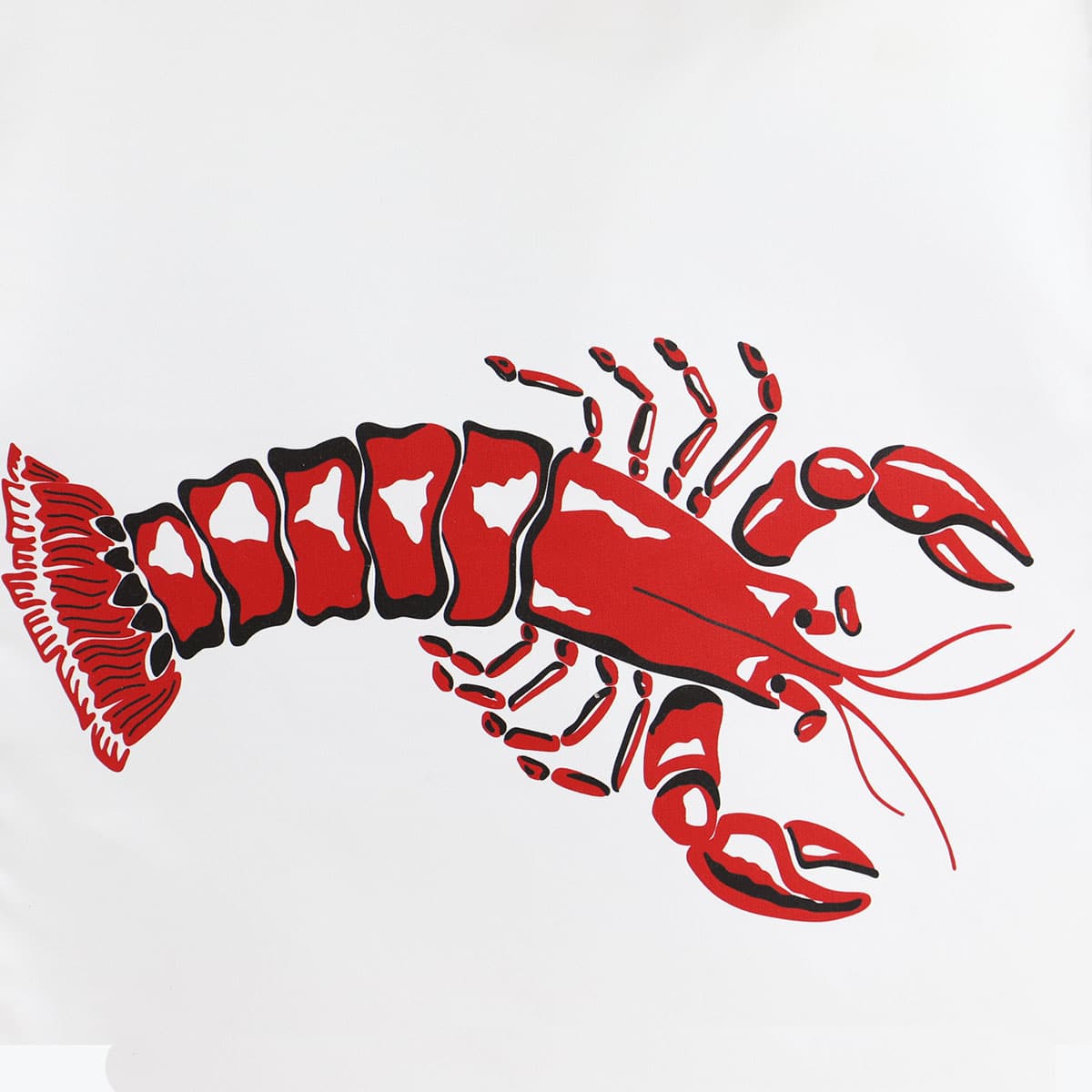 Lot de 2 bavoirs coton adultes HOMARD – Image 3