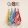 serviette carreaux vichy normand linandelle