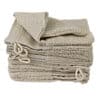 lot de 12 gants de toilette petunia sable