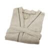 Peignoir mixte 100% lin  naturel Allure