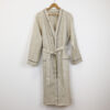 Peignoir mixte 100% lin  naturel Allure – Image 3