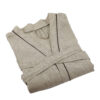 Peignoir mixte 100% lin  naturel Allure