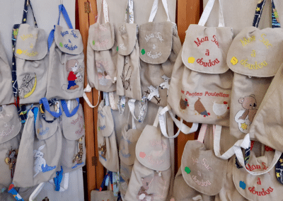 broderie personnalisee linge de maison