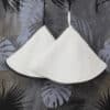 Lot de 2 essuies mains rond  éponge 480gr DÉCO – Image 5