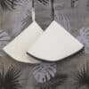 Lot de 2 essuies mains rond nid d'abeille HOME – Image 4