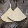 Lot de 2 essuies mains rond  éponge 480gr DÉCO – Image 4