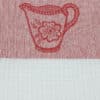Lot de 12 torchons coton nid d'abeille  jacquard REBECCA – Image 6