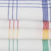 Lot de 12 torchons de cuisine coton tiss? teint jacquard MAEVA – Image 4