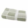 Serviette de toilette coton éponge carreaux CELESTE