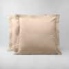 Lot de 2 taies d'oreillers percale 200 fils DESIREE