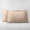 Lot de 2 taies d'oreillers percale 200 fils DESIREE – Image 2
