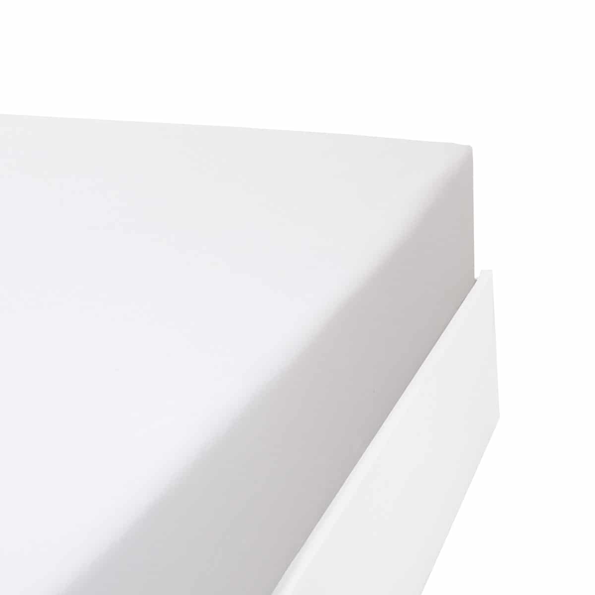 Drap housse coton 57 fils en molleton flanelle TOUDOUX