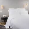 Housse de couette coton bande satin 120 fils RÊVE
