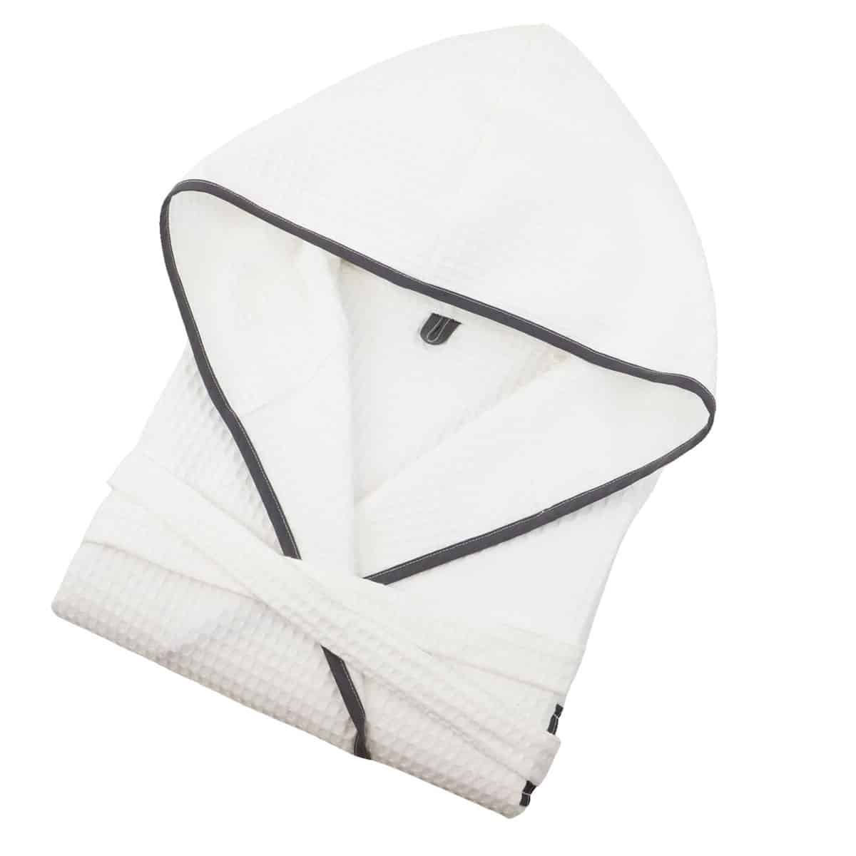 Peignoir enfant mixte en coton nid d'abeille JADOU