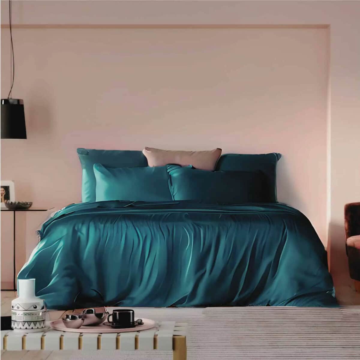 Housse de couette 100% lyocell 300fils DOLCEVITA – Image 3