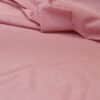 Tissu 100% coton rayures fines ROSE