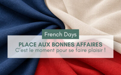 French Days linge de maison : les rendez-vous Linandelle