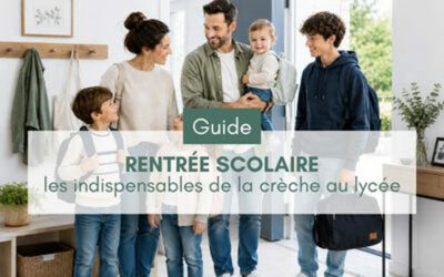 Préparer la rentrée : le linge de maison indispensable de chez la nounou au lycée