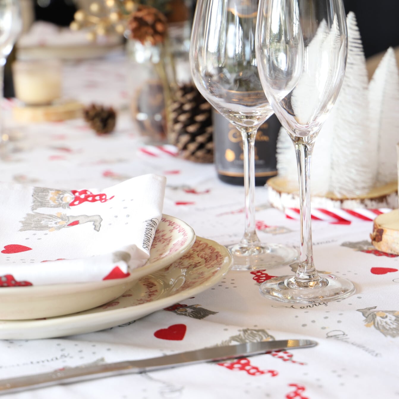 Nappe 100% coton imprimés LUTIN