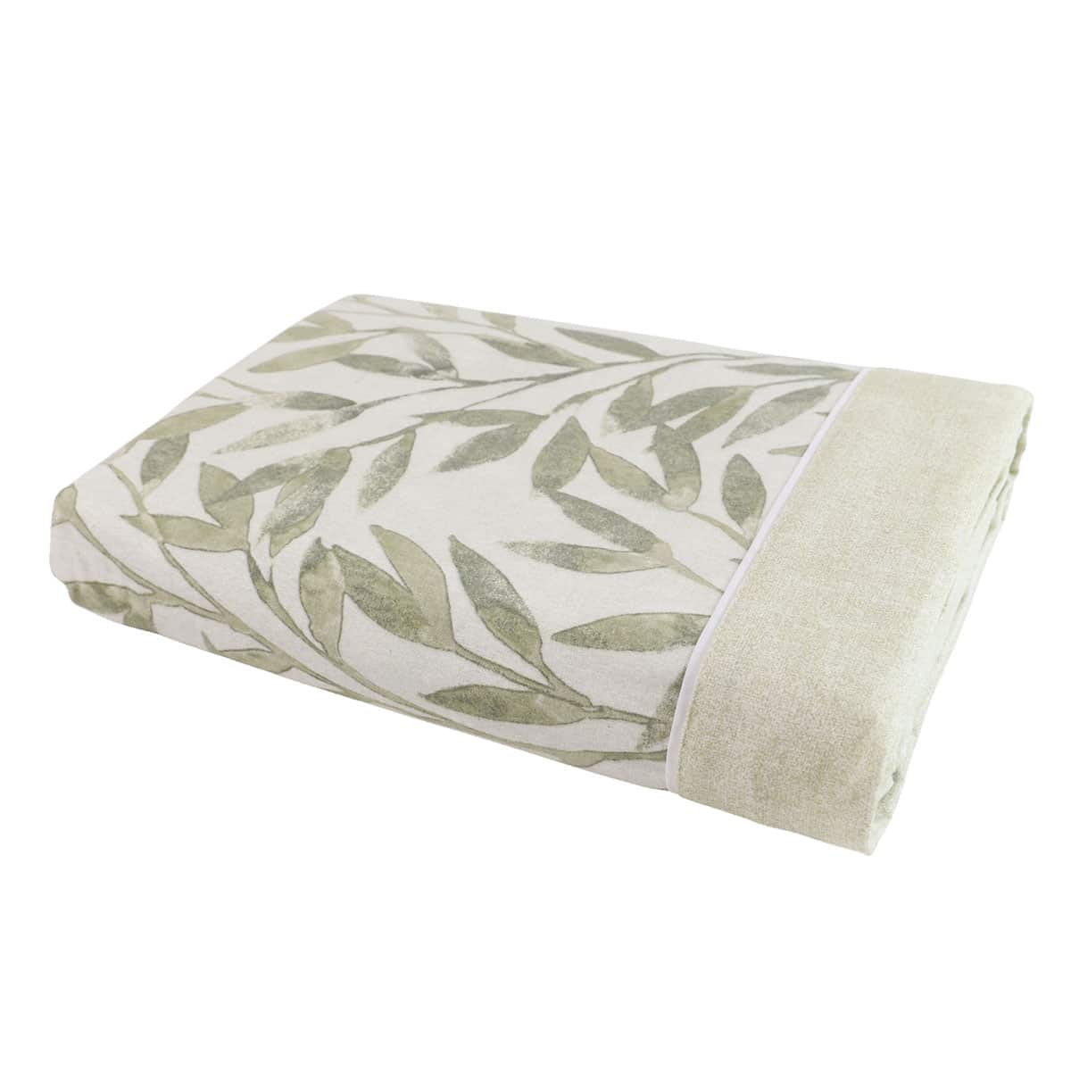 Parure drap de lit en coton flanelle 57 fils imprimé INDICO – Image 3