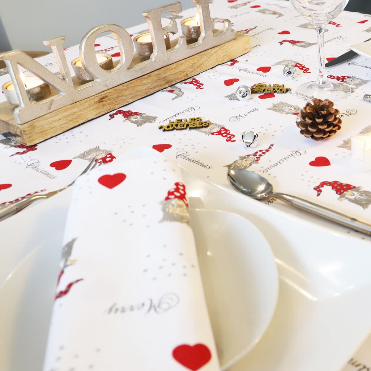 Tissu coton imprimés 190gr m² LUTIN – Image 2