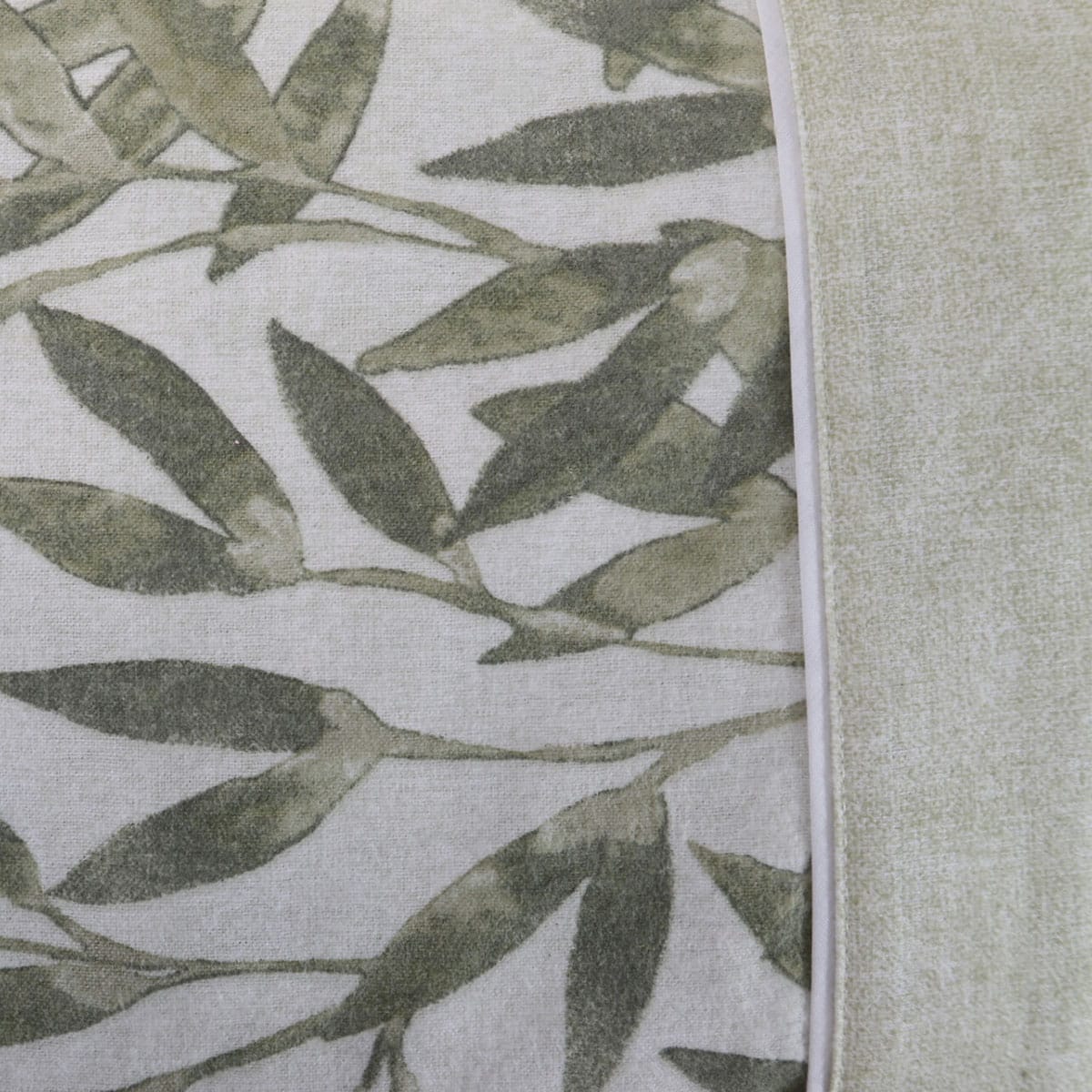 Parure drap de lit en coton flanelle 57 fils imprimé INDICO – Image 2