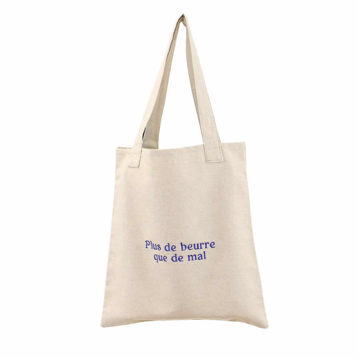 Tote bag en tissu 100% lin naturel NORMANDIE