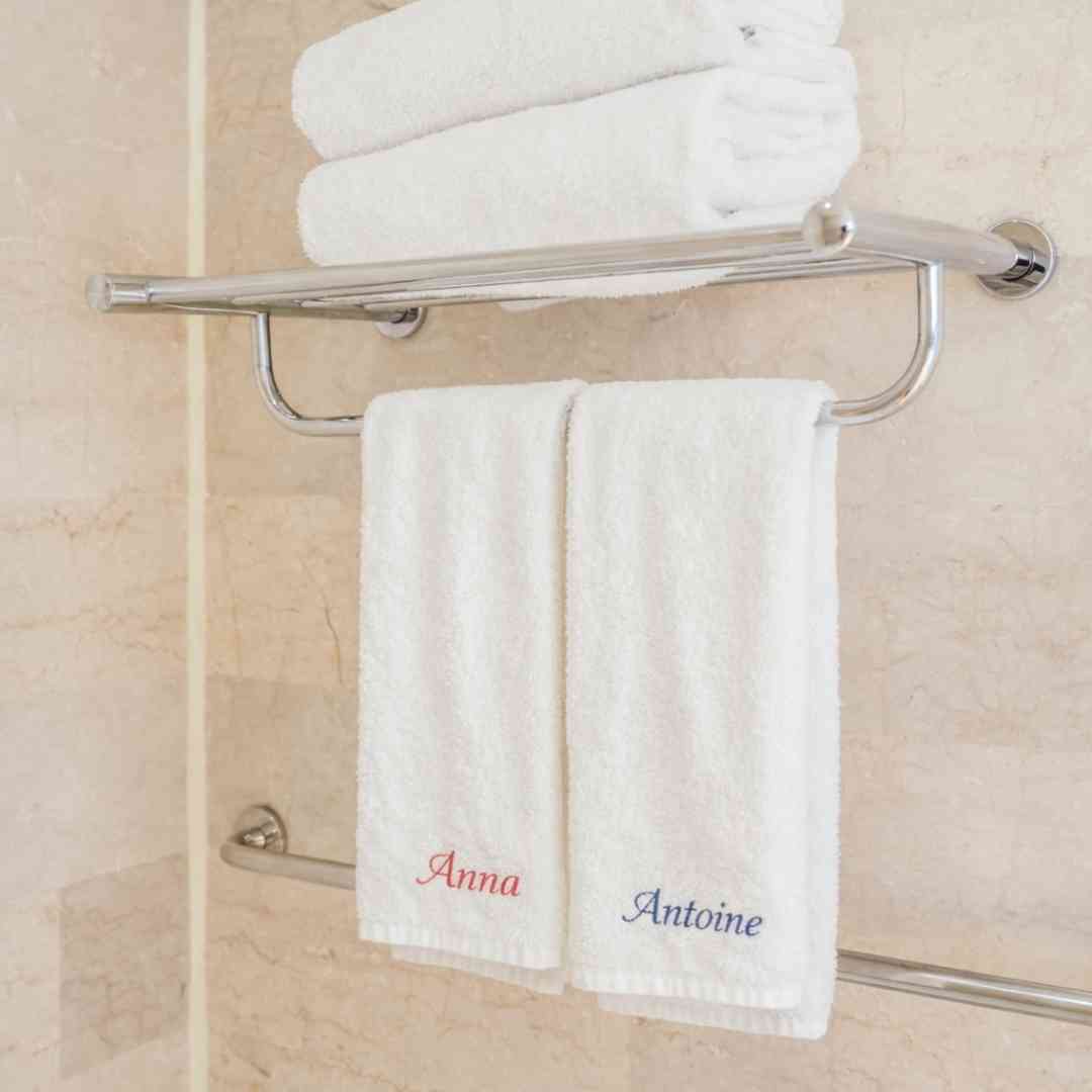 cadeau saint-valentin 2026 : linge de bain personnalisé