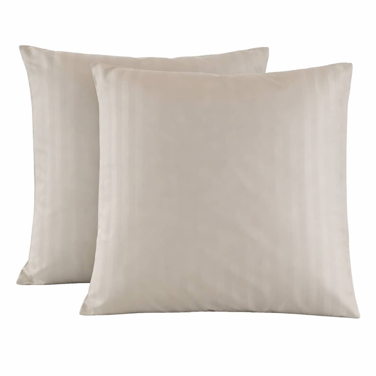 Parure housse de couette coton bande satin 120 fils MIRAGE – Image 3