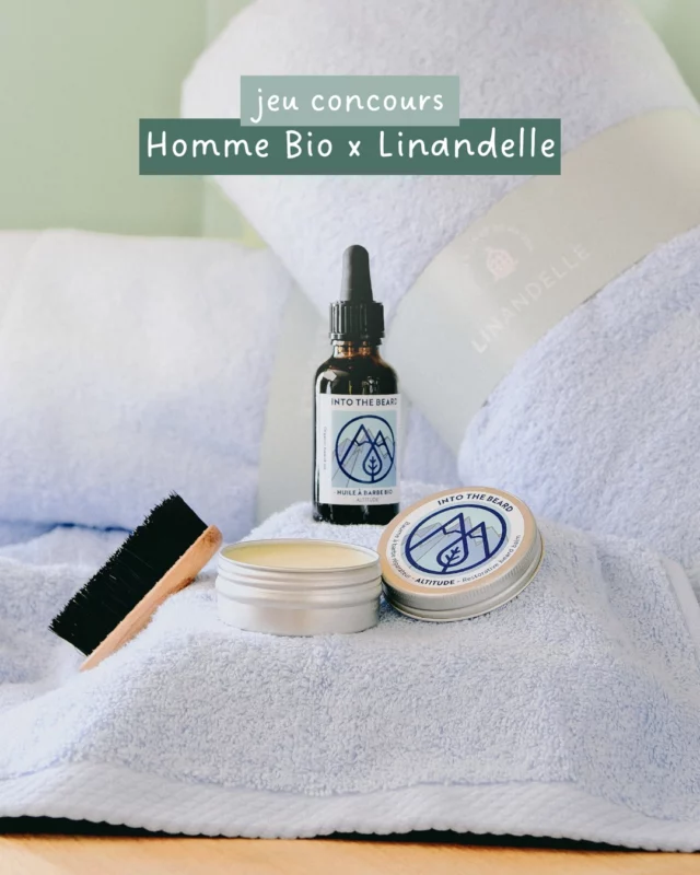 🎁 JEU CONCOURS PAPA 👨 – @linandelle & @hommebio_cosmetiques 

À l’occasion de la fête des pères, on s’associe pour lui offrir un joli moment de douceur ❤️🧔‍♂️

Tentez de remporter ce coffret rempli de bien-être :

🌿 Un pack complet Linandelle d’une valeur de 63,80€ comprenant une serviette de douche, une serviette de bain personnalisable avec la broderie et la couleur de votre choix.

🌿 Un pack soin Homme Bio Cosmétiques d’une valeur de 58,75€ comprenant : une huile de barbe & un baume à barbe 100% huiles végétales et bio, parfum menthe poivrée & une brosse à barbe.

Le cadeau parfait pour lui faire plaisir… ou pour vous faire plaisir tout court (chut, on ne dira rien 😉)

Pour participer, c’est simple :
👉 Suivez @linandelle & @hommebio_cosmetiques 
👉 Invitez un·e ami·e en commentaire
👉 Bonus : partagez ce post en story en nous identifiant pour doubler vos chances !

📆 Vous avez jusqu’au mardi 10 juin à 00h pour participer.
🎉 Le ou la gagnant·e sera tiré·e au sort le 11 juin à 18h.

🍀 Bonne chance à toutes et à tous !

--

#JeuConcours #ConcoursInstagram #ConcoursFêteDesPères #GagnerUnCadeau #ConcoursFrance #GiveawayFrance #Linandelle #HommeBioCosmétiques #CadeauHomme #CosmétiquesHommes #BarbeSoignée #FêteDesPères #CadeauPapa