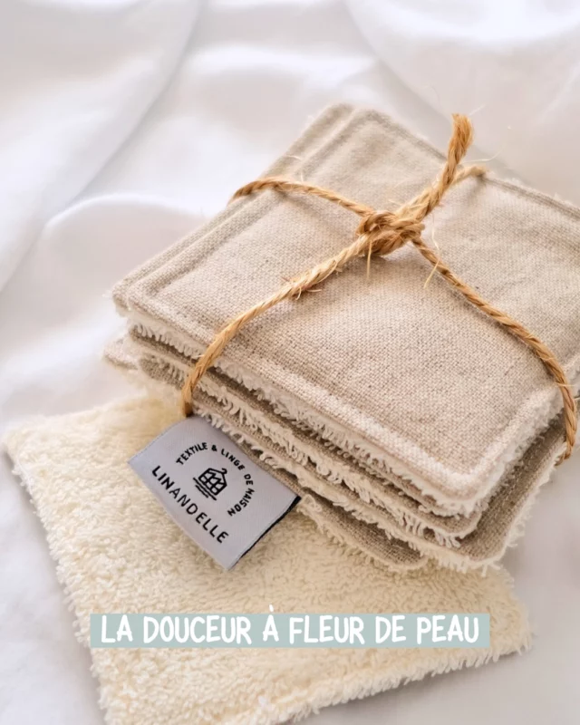 🌿 Douces pour vous. Douces pour la planète.

Chez Linandelle, on croit aux petits gestes qui font une grande différence.
Nos lingettes lavables sont conçues en fibres naturelles, cousues avec soin dans notre atelier, pour prendre soin de votre peau… et de l’environnement 🌍

Parfaites pour se démaquiller, nettoyer bébé ou remplacer les cotons jetables au quotidien ✨

📦 Disponibles en boutique & sur notre e-shop.
🤎 Une belle idée cadeau à glisser dans une trousse ou une salle de bain naturelle.

#Linandelle #ZéroDéchet #LingettesLavables #RoutineÉcoFriendly #FabriquéEnFrance #LingeDeMaisonResponsable #EcoGestes