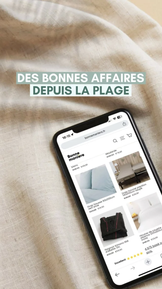 🛏️ Du beau linge de maison, à prix doux, et bon pour la planète ?

Oui, c’est possible… et c’est ce qu’on fait avec @‌bonnemaniere.fr 💚

Chez Linandelle, on croit aux secondes chances. Plutôt que de jeter, on reconditionne. Grâce à Bonne Manière, nos articles retournés — parfois légèrement abîmés ou tachés — retrouvent une seconde vie… et vous, vous faites une belle affaire ✨

🌿 C’est durable, malin, et plus doux pour la planète (et votre budget).
Serviettes, nappes, housses de couette… à prix reconditionné 🛍️

📦 Une façon concrète de consommer autrement, sans renoncer à la qualité ni au style.

💡 Et si vous faisiez un geste simple pour votre maison et pour la planète ?
→ Direction @‌bonnemaniere.fr pour découvrir la sélection !

#Linandelle #BonneManière #LingeDeMaison #Reconditionné #EcoResponsable #ConsommationResponsable #DécorationMaison #MadeInNormandie #LingeDurable #SecondeVie #RSE #Charleval #Normandie #MaisonÉthique #DécoResponsable #EcoFriendlyFinds #PlanètePositive