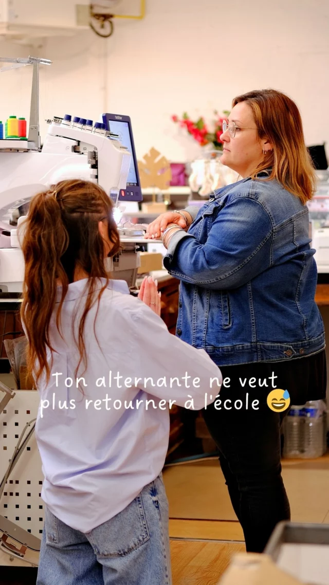 Retourner à l’école ? Non merci 😂
‌
—
Linandelle - linge de maison - alternante - tissus - textile