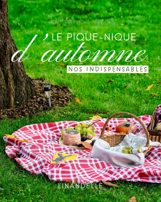 🍂 Vous voulez connaitre le secret d’un pique-nique réussi ?

On vous dévoile nos indispensables toujours prêts à sortir du panier :
✨ Une nappe & des serviettes à carreaux Linandelle
✨ Un panier pour tout ranger
✨ Quelques bonnes choses à partager (pain, fromages, fruits…)
✨ Des petits plaisirs en plus : un livre, un jeu de cartes, une bouteille à savourer*

De quoi transformer n’importe quel après-midi d’automne en moment simple, chaleureux et inoubliable 💛

Et vous, c’est quoi VOTRE indispensable de pique-nique ? 👇

L’abus d’alcool est dangereux pour la santé, à consommer avec modération.

--

Linandelle, créateur de linge de maison depuis 40 ans, imagine des collections qui subliment vos instants du quotidien. De la table aux instants détente, nos créations allient authenticité, qualité et savoir-faire français.

linandelle - linge de maison - nappe à carreaux - serviettes en lin - pique-nique automne - panier pique-nique - art de vivre - moment convivial - made in France - décoration de table - automne cocooning - tradition française - savoir-faire artisanal